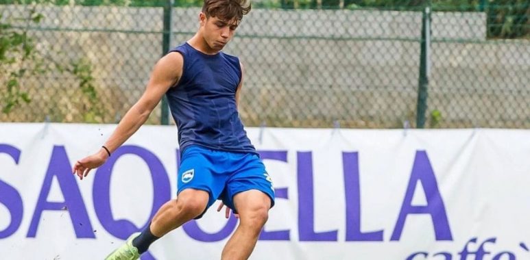 Marco Delle Monache, talento del Pescara alla prima con i grandi